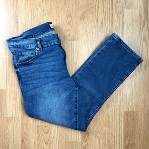 LOFT modern kick crop jeans size 29/8